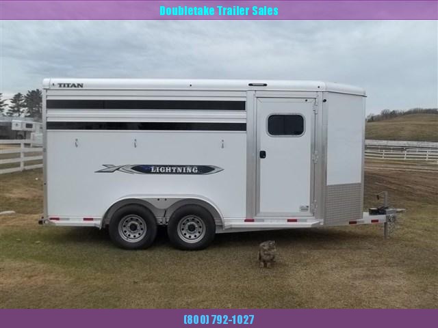 2020 Titan Trailers LIGHTNING ALUMINUM Horse Trailer 2020 Titan Trailers LIGHTNING ALUMINUM Horse Trailer