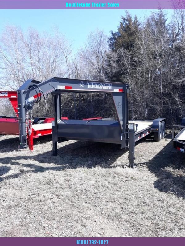 2020 Titan Trailers TLG18 Open Equipment Trailer 2020 Titan Trailers TLG18 Open Equipment Trailer