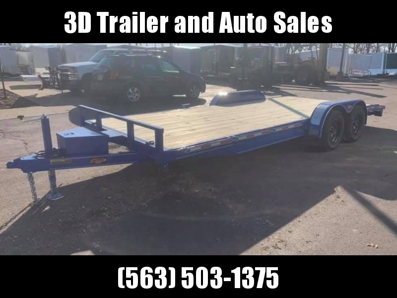 2020 Chase Trailers 20' 7K Loaded Flatbed Car Trailer 2020 Chase Trailers 20' 7K Loaded Flatbed Car Trailer