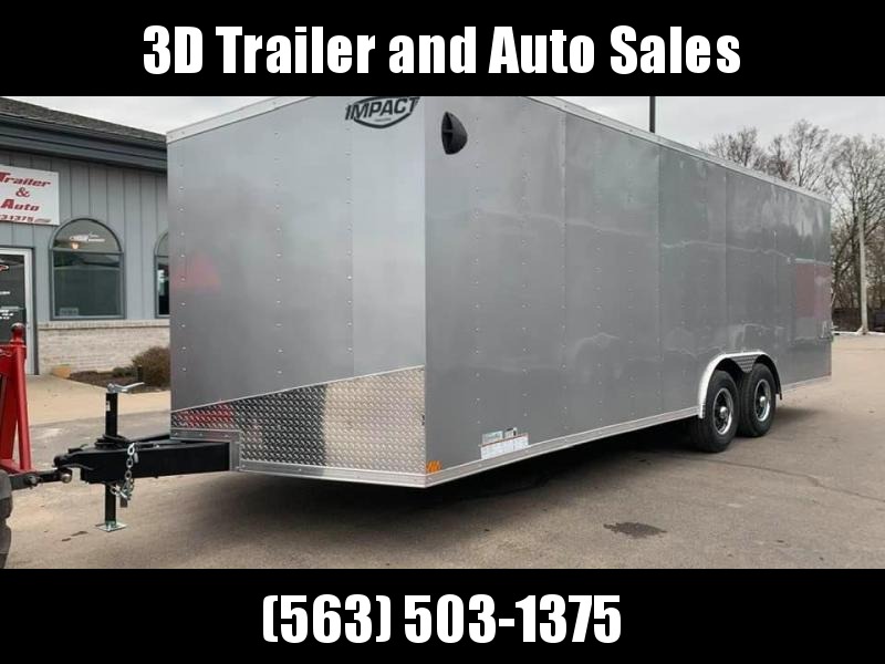 Impact Trailers 8.5 X 22 X 6.5 Enclosed Race/ Car Trailer Impact Trailers 8.5 X 22 X 6.5 Enclosed Race/ Car Trailer