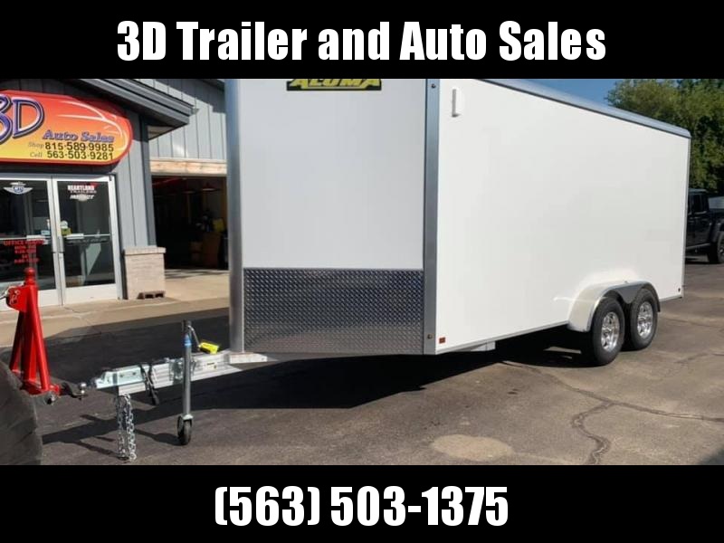 2020 Aluma AE 7' x 16' TAR 9" Extra Tall UTV PKG Aluminum Enclosed Cargo Trailer 2020 Aluma AE 7' x 16' TAR 9" Extra Tall UTV PKG Aluminum Enclosed Cargo Trailer