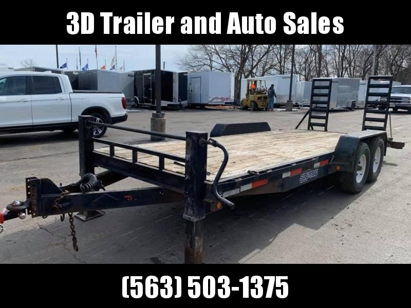2009 Sure-Trac 20' 14000lb GVWR Equipment Trailer 2009 Sure-Trac 20' 14000lb GVWR Equipment Trailer