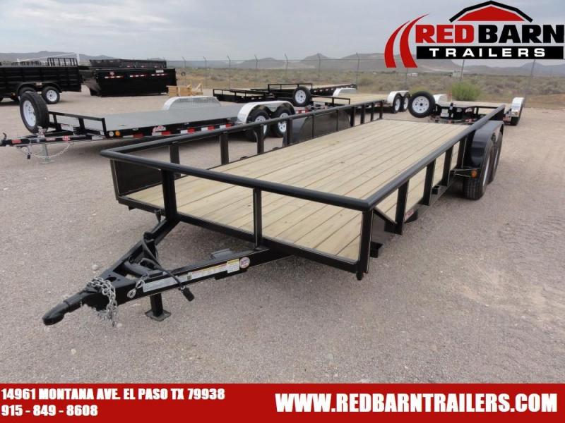 7 X 20 GR Trailers UT7020WR07L Utility Trailer @RED BARN TRAILERS 7 X 20 GR Trailers UT7020WR07L Utility Trailer @RED BARN TRAILERS