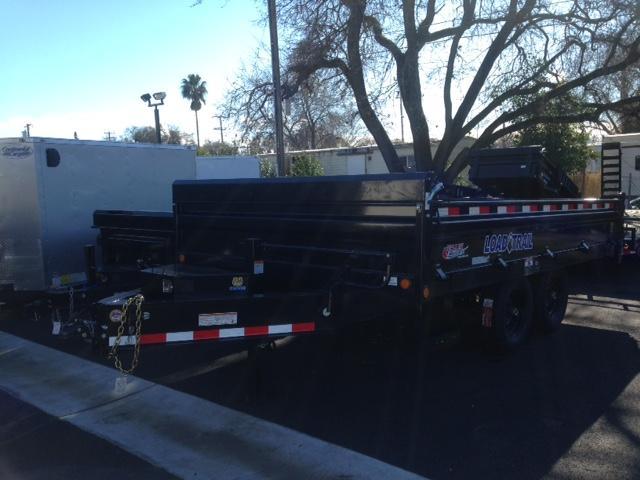 2019 Load Trail 96" X 14' Tandem Axle Pintle Hook Deck Over Dump Dump Trailer 2019 Load Trail 96" X 14' Tandem Axle Pintle Hook Deck Over Dump Dump Trailer