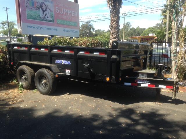2020 Load Trail 72" X 12' Tandem Axle Dump Dump Trailer 2020 Load Trail 72" X 12' Tandem Axle Dump Dump Trailer