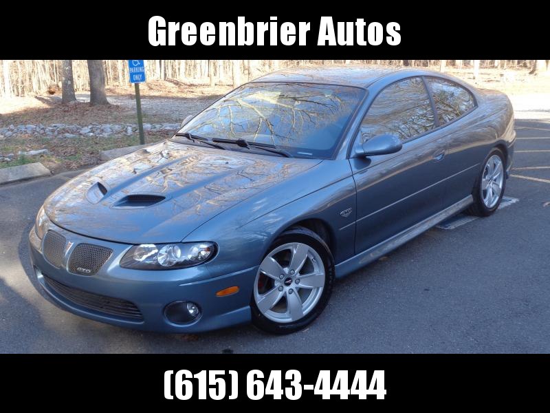 2005 Pontiac GTO 6.0 2005 Pontiac GTO 6.0