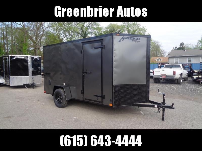 2020 Homesteader Intrepid 6' x 12' x 6' Blackout Enclosed Cargo Trailer 2020 Homesteader Intrepid 6' x 12' x 6' Blackout Enclosed Cargo Trailer