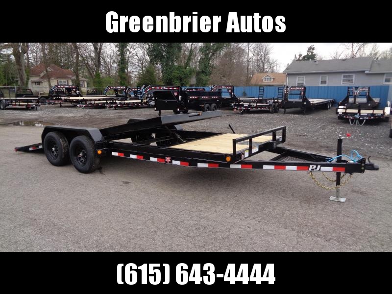 2020 PJ Trailers 20' x 5" Channel Tilt Carhauler (T5) w/ Winch Plate / Roller 2020 PJ Trailers 20' x 5" Channel Tilt Carhauler (T5) w/ Winch Plate / Roller