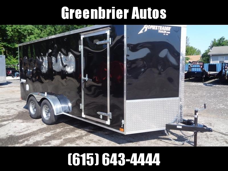 2020 Homesteader Intrepid 7' x 16' x 6' Enclosed Cargo Trailer 2020 Homesteader Intrepid 7' x 16' x 6' Enclosed Cargo Trailer