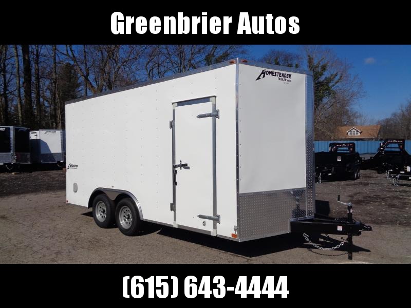 2020 Homesteader Intrepid 8.5 x 16 x 7' Enclosed Cargo Trailer 2020 Homesteader Intrepid 8.5 x 16 x 7' Enclosed Cargo Trailer