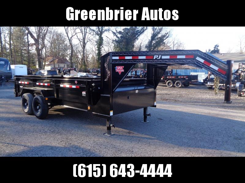 2020 PJ Trailers 16' x 83 in. Low Pro Dump (DL) Dump Trailer 2020 PJ Trailers 16' x 83 in. Low Pro Dump (DL) Dump Trailer