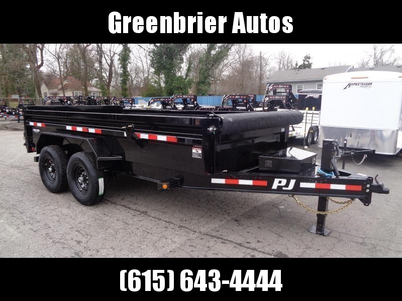 2020 PJ Trailers 14' x 83" Low Pro Dump (DL) 2020 PJ Trailers 14' x 83" Low Pro Dump (DL)