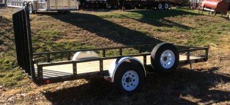 2019 PJ Trailers 14' x 77 in. Single Axle Channel Utility (U7) Utility Trailer 2019 PJ Trailers 14' x 77 in. Single Axle Channel Utility (U7) Utility Trailer
