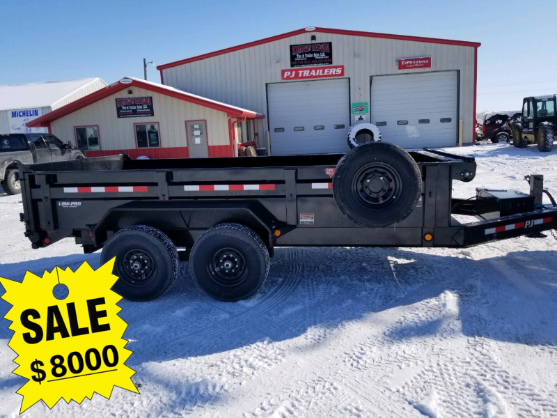 2020 PJ Trailers 14' x 83" Low Pro Dump Trailer 2020 PJ Trailers 14' x 83" Low Pro Dump Trailer