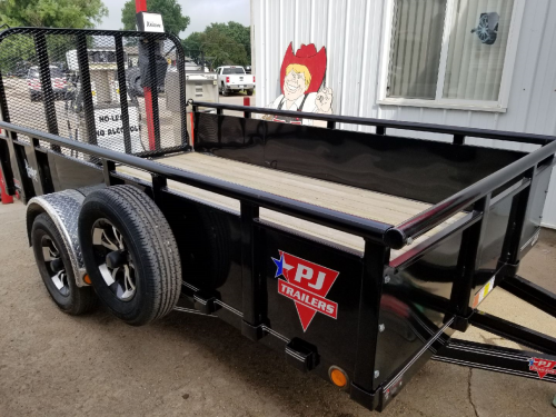 2018 PJ Trailers 12' x 77 in. Single Axle Channel Utility (U7) Utility Trailer 2018 PJ Trailers 12' x 77 in. Single Axle Channel Utility (U7) Utility Trailer