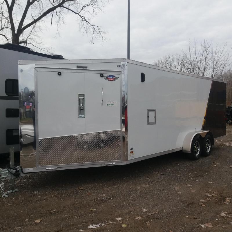 7 X 25 Tandem Axle Snowmobile Trailer 7 X 25 Tandem Axle Snowmobile Trailer