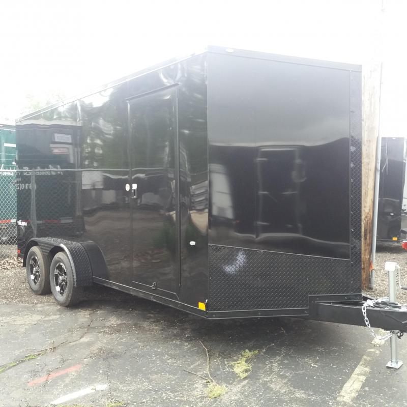 7 X 16 Tandem Axle Enclosed Trailer Blackout Pkg 7 X 16 Tandem Axle Enclosed Trailer Blackout Pkg