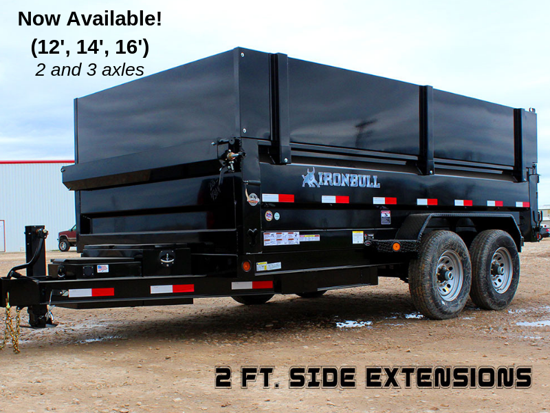 83 x 16 IRON BULL Dump Trailer 14K 83 x 16 IRON BULL Dump Trailer 14K