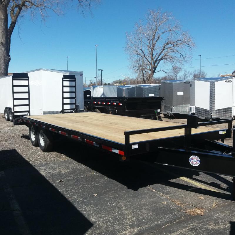 102 X 18+4 Deckover Equipment Hauler Trailer 14K 102 X 18+4 Deckover Equipment Hauler Trailer 14K