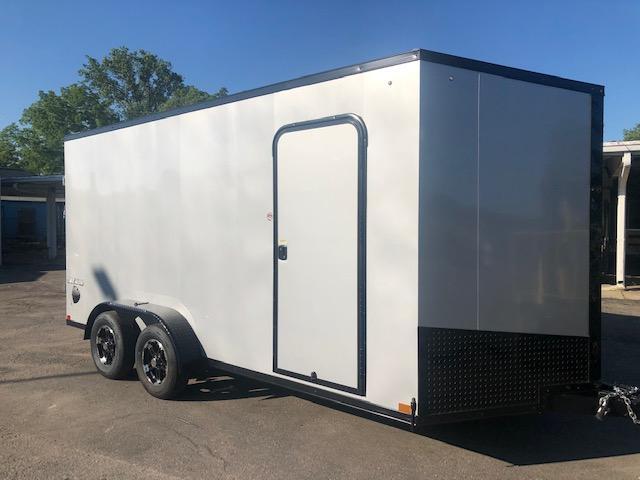 7 X 16 Tandem Axle Enclosed Trailer Blackout Pkg 7 X 16 Tandem Axle Enclosed Trailer Blackout Pkg