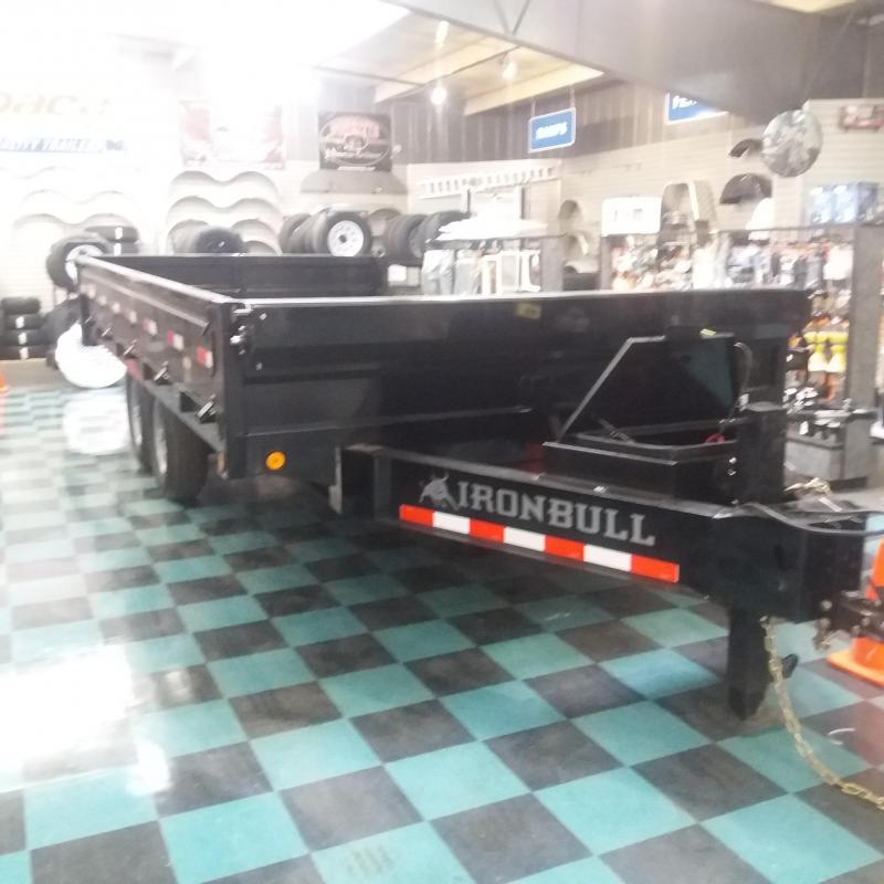 96 x 16 IRON BULL Deckover Dump Trailer 14k 96 x 16 IRON BULL Deckover Dump Trailer 14k