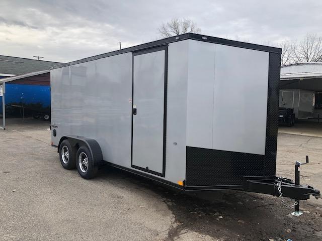 7 X 16 Tandem Axle Enclosed Trailer Blackout Pkg 7 X 16 Tandem Axle Enclosed Trailer Blackout Pkg