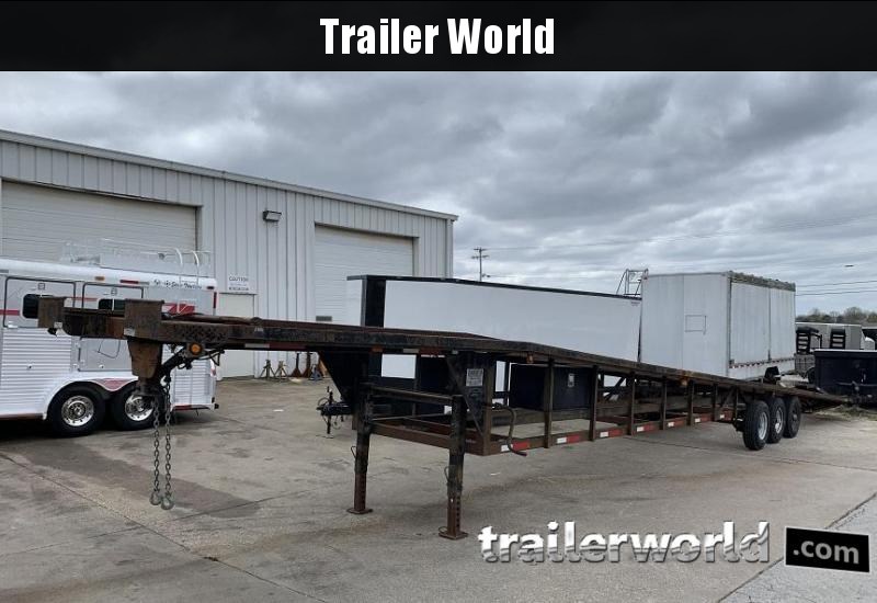 2001 Take 3 Trailers 3 or 4 car wedge Flatbed Trailer 2001 Take 3 Trailers 3 or 4 car wedge Flatbed Trailer