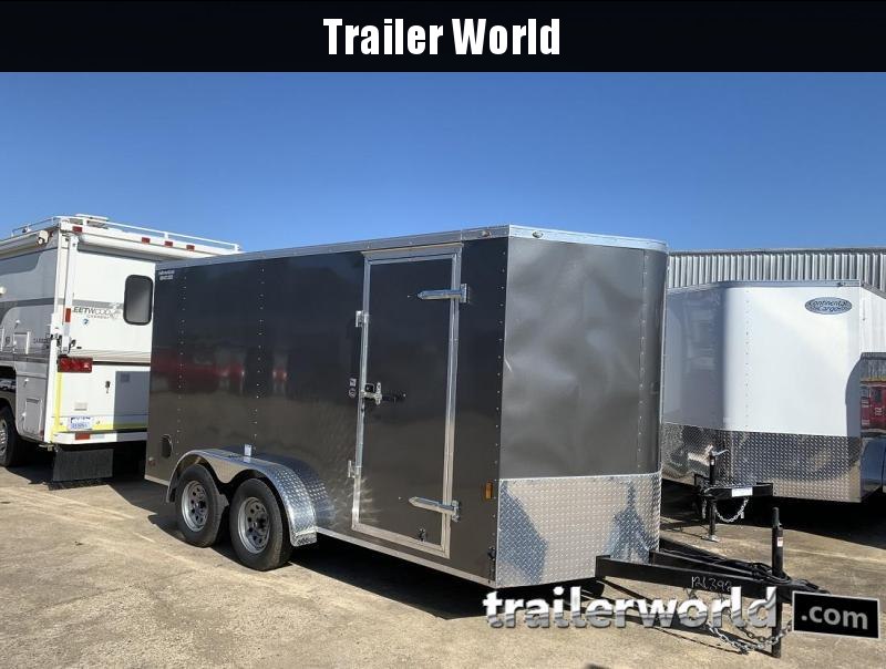 2020 Continental Cargo 7' x 14' x 6.3' Vnose Enclosed Cargo Trailer w/ D-Rings 2020 Continental Cargo 7' x 14' x 6.3' Vnose Enclosed Cargo Trailer w/ D-Rings