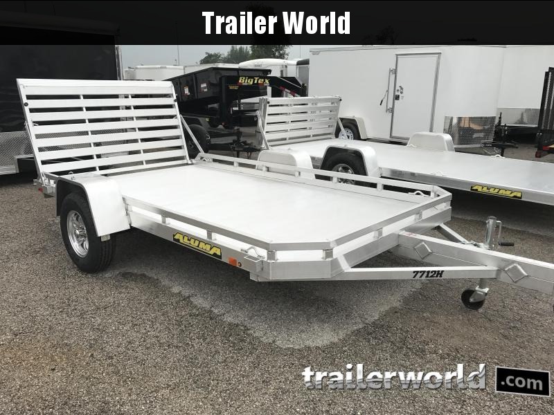 2020 Aluma 7712H 12' Aluminum Utility Trailer 2020 Aluma 7712H 12' Aluminum Utility Trailer