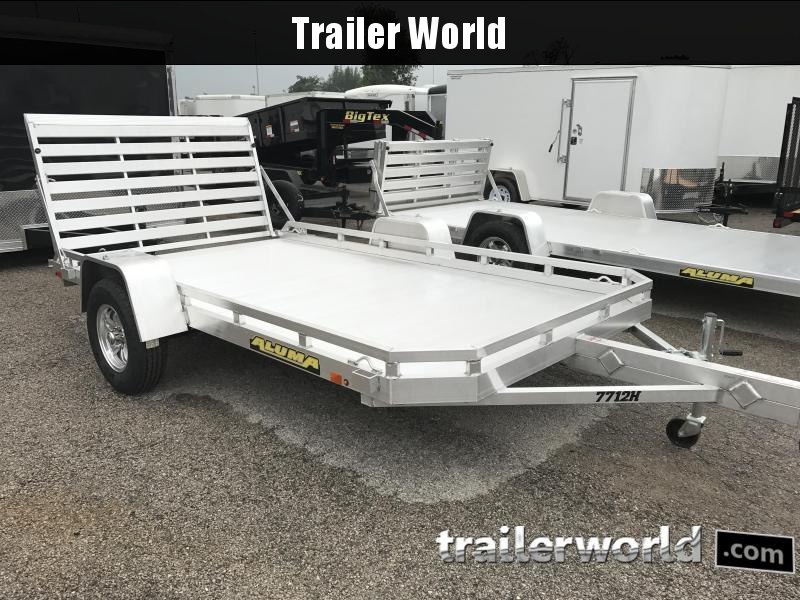 2020 Aluma 7712H 12' Aluminum Utility Trailer 2020 Aluma 7712H 12' Aluminum Utility Trailer
