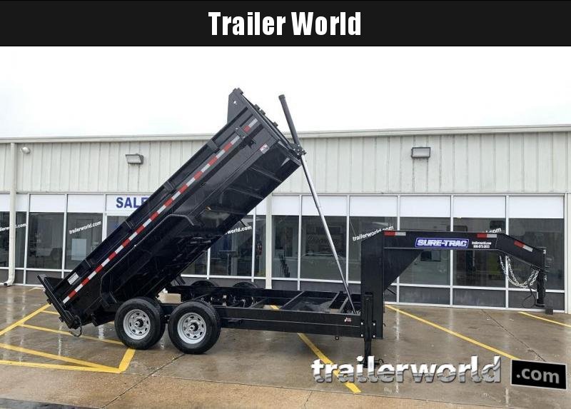 2020 Sure-Trac 14' Goose Telescopic Dump Trailer 14k GVWR 2020 Sure-Trac 14' Goose Telescopic Dump Trailer 14k GVWR