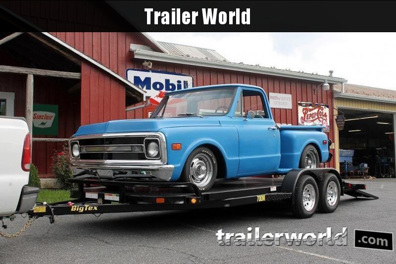 2019 Big Tex 70DM 18' Open Steel Car Hauler Trailer 2019 Big Tex 70DM 18' Open Steel Car Hauler Trailer