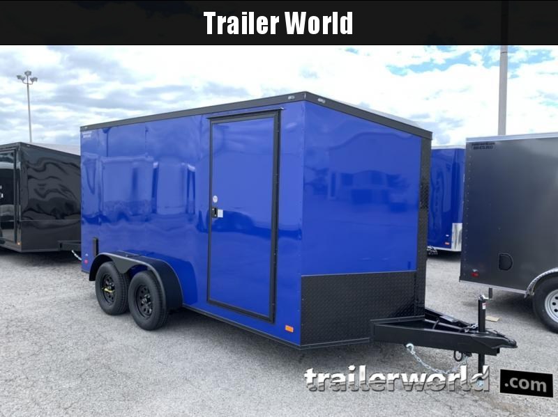 2020 CW 7' x 14' x 6.5' Vnose Enclosed Trailer Black Out 2020 CW 7' x 14' x 6.5' Vnose Enclosed Trailer Black Out