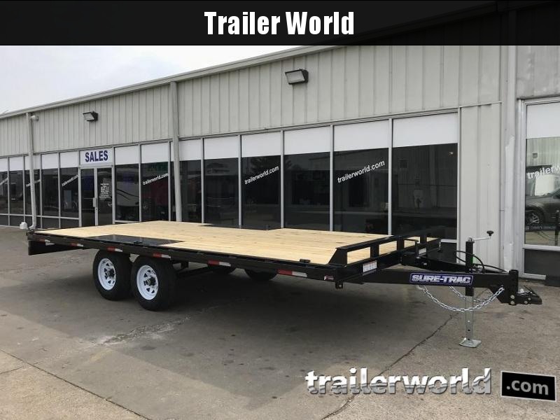 2019 Sure-Trac 8.5 X 18 Flat Deck Deckover 10k gvwr 2019 Sure-Trac 8.5 X 18 Flat Deck Deckover 10k gvwr