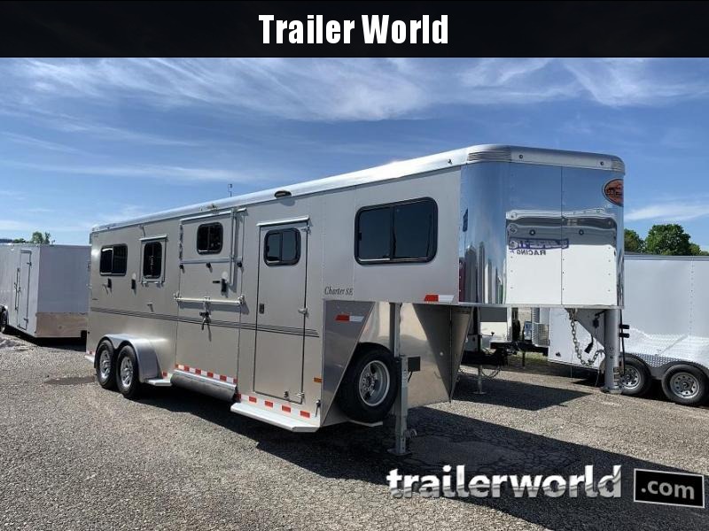 2018 Sundowner Trailers Charter SE TR 2+1 Box Stall Horse Trailer 2018 Sundowner Trailers Charter SE TR 2+1 Box Stall Horse Trailer