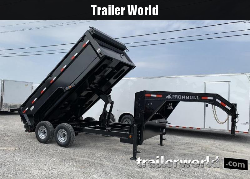 2019 Iron Bull DTG8314 14' Gooseneck Dump Trailer 14k GVWR 2019 Iron Bull DTG8314 14' Gooseneck Dump Trailer 14k GVWR