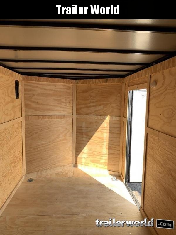2020 CW 6' x 12' x 6'3 Vnose Enclosed Trailer Black Out 2020 CW 6' x 12' x 6'3 Vnose Enclosed Trailer Black Out