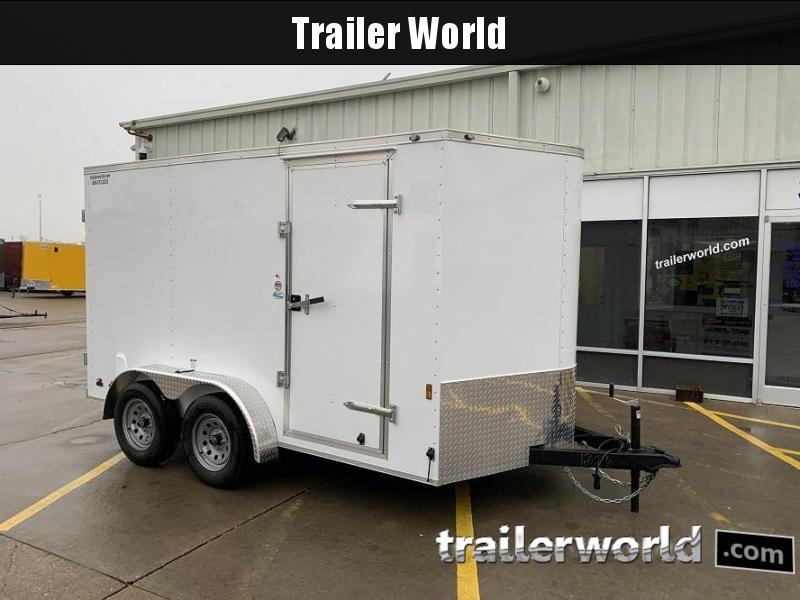 2020 Continental Cargo 7' x 12' x 6.3' Vnose Enclosed Cargo Trailer 2020 Continental Cargo 7' x 12' x 6.3' Vnose Enclosed Cargo Trailer
