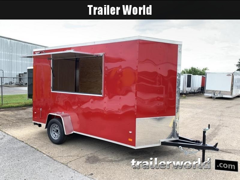 2019 CW 6' x 12' x 7' Vendor Vending / Concession Trailer 2019 CW 6' x 12' x 7' Vendor Vending / Concession Trailer
