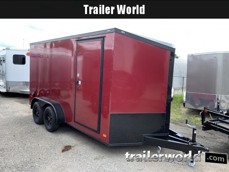 2020 CW 7' x 14' x 6.5' Vnose Enclosed Trailer Black Out 2020 CW 7' x 14' x 6.5' Vnose Enclosed Trailer Black Out