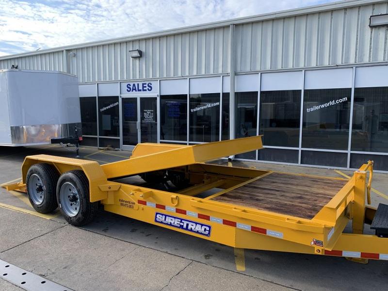 2020 Sure-Trac 16' + 4' Tilt Bed Equipment Trailer 16K 2020 Sure-Trac 16' + 4' Tilt Bed Equipment Trailer 16K