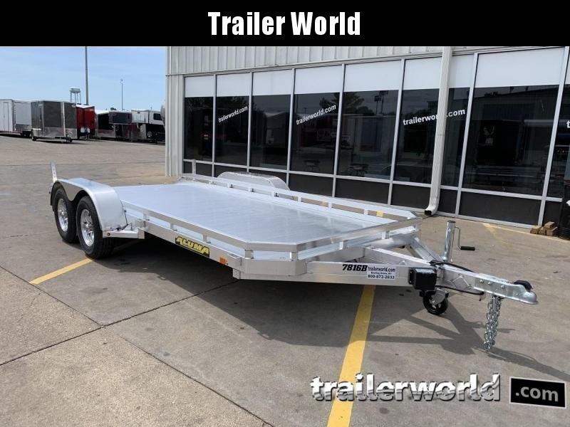 2020 Aluma 7816B 16' Aluminum Open Car Hauler 2020 Aluma 7816B 16' Aluminum Open Car Hauler