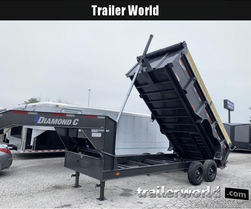 2020 Diamond C LPT 14' SUPER Gooseneck Dump Trailer Low Profile GVWR 2020 Diamond C LPT 14' SUPER Gooseneck Dump Trailer Low Profile GVWR
