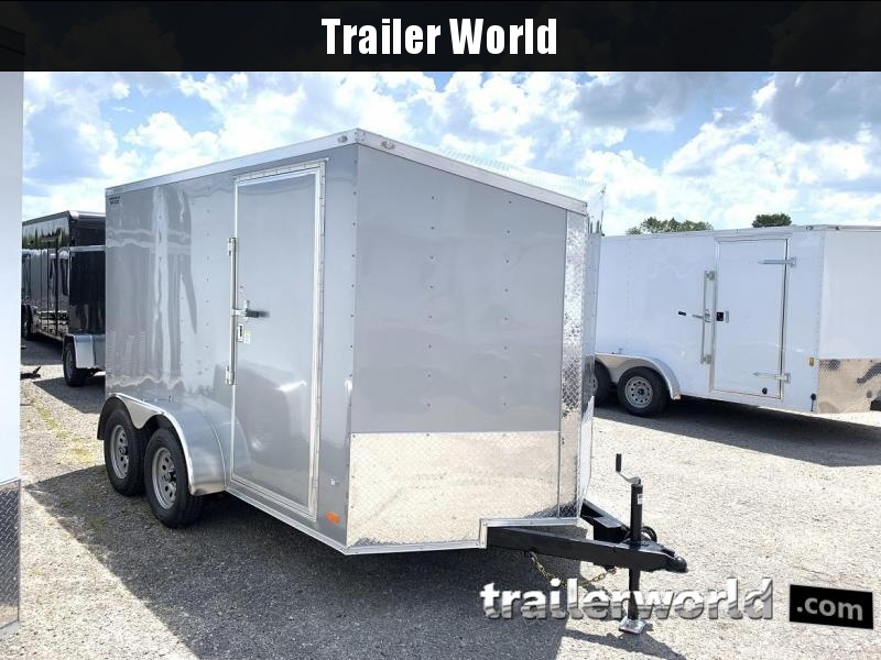 2020 CW 7' x 12' x 6.5' Vnose Enclosed Trailer Ramp Door 2020 CW 7' x 12' x 6.5' Vnose Enclosed Trailer Ramp Door