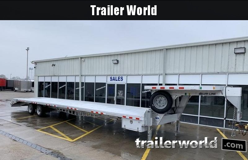 2015 Alum-Line Trailers 40' Aluminum Flatbed Equipment Trailer 2015 Alum-Line Trailers 40' Aluminum Flatbed Equipment Trailer
