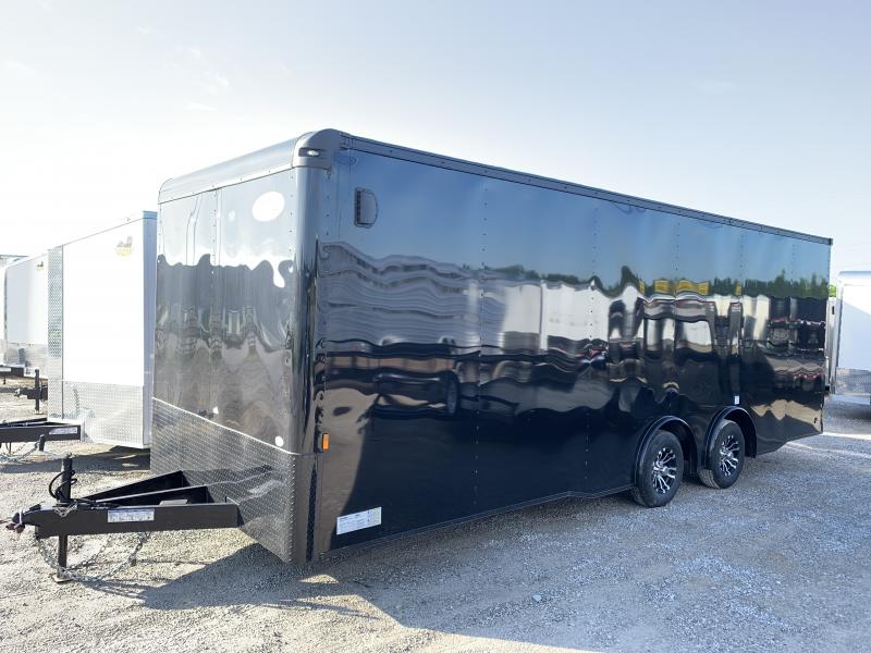2021 Continental Cargo 24' Black- Out Car Trailer Spread Axles 10k GVWR 2021 Continental Cargo 24' Black- Out Car Trailer Spread Axles 10k GVWR