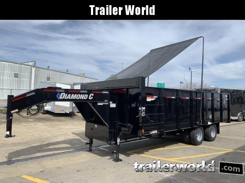 2020 Diamond C WDT 20' Gooseneck Dump Trailer 2020 Diamond C WDT 20' Gooseneck Dump Trailer
