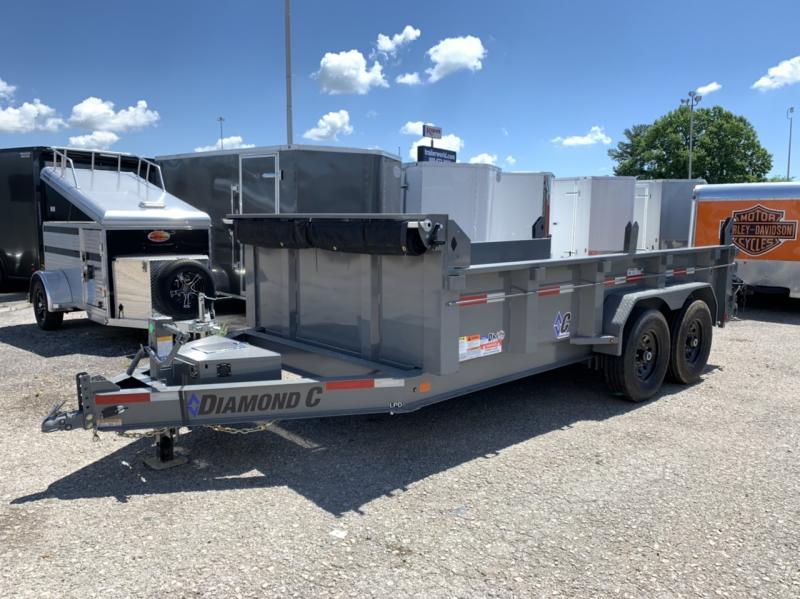 2020 Diamond C LPD 14' Dump Trailer Low Profile Commercial Grade 2020 Diamond C LPD 14' Dump Trailer Low Profile Commercial Grade
