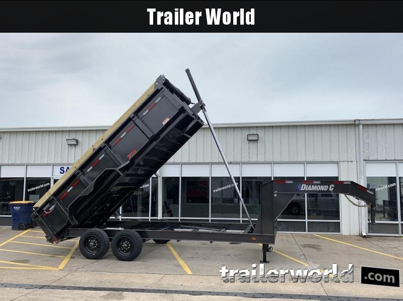 2019 Diamond C LPT 16' SUPER Gooseneck Dump Trailer Low Profile Commercial Grade 20k GVWR 2019 Diamond C LPT 16' SUPER Gooseneck Dump Trailer Low Profile Commercial Grade 20k GVWR