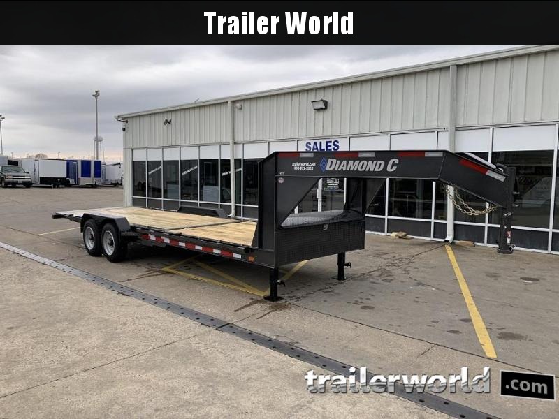 2020 Diamond C HDT Gooseneck 24' w/ 16' Tilt-Bed Equipment Trailer 10 Ton 2020 Diamond C HDT Gooseneck 24' w/ 16' Tilt-Bed Equipment Trailer 10 Ton